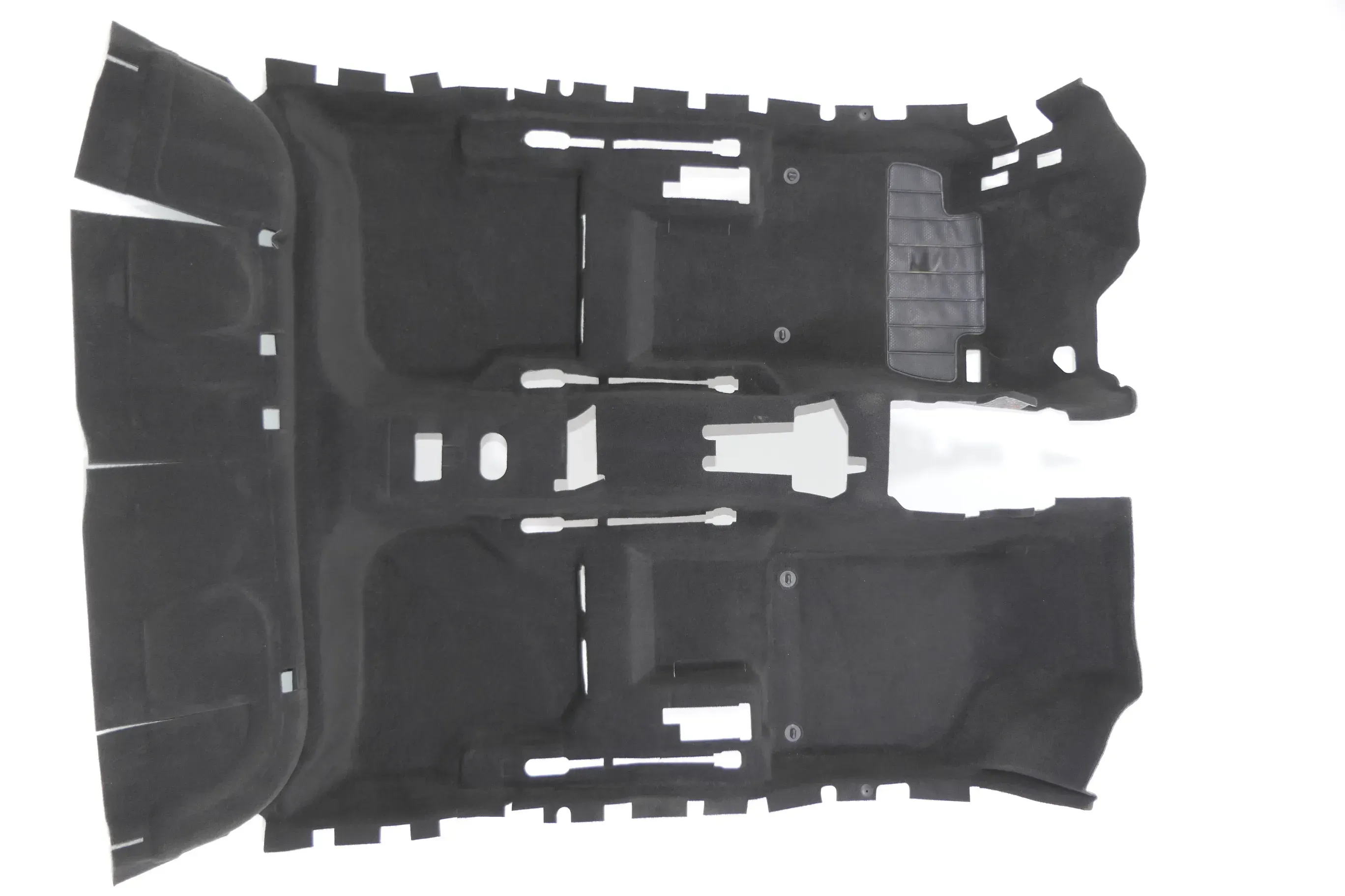 VW Golf 5 V 1K Teppich Innenraumteppich Innen Bodenbelag 1k1863367AL anthrazit - Bild 1