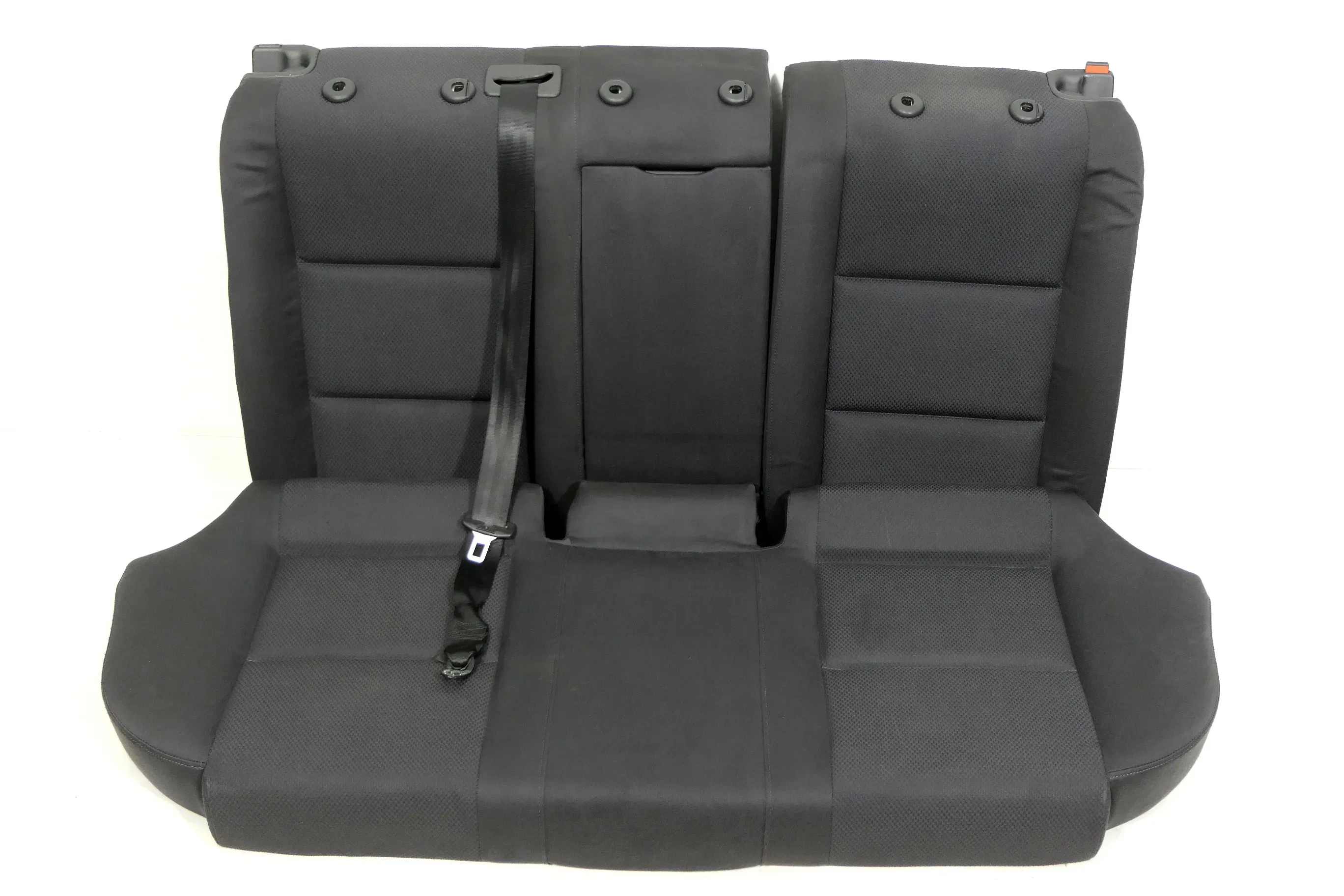 Audi A4 B6 B7 8E Limousine Sitz Rückbank Rücksitzbank hinten schwarz II - Bild 1