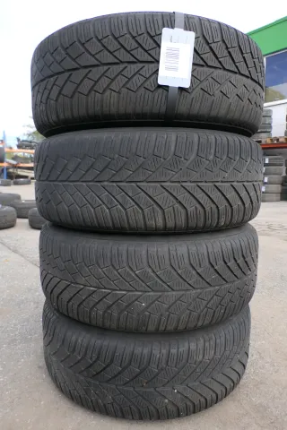 Audi A4 B5 A6 4B Passat 3BG Felgen Reifen Winterreifen M+S 205/55 R16 91H 5-6mm - Bild 1