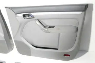 VW Touran 4x Türverkleidung Verkleidung Tür vorne +hinten links grau - Bild 6
