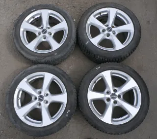Audi A4 8K B8 Alufelgen Felgen Reifen 225/50 R17 98V M&S Borbet KBA 46717 - Bild 1