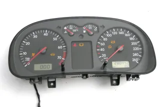 VW Golf 4 Tacho Tachometer Kombiinstrument 280.000km 1J0920802B 1,6-2,8 - Bild 1