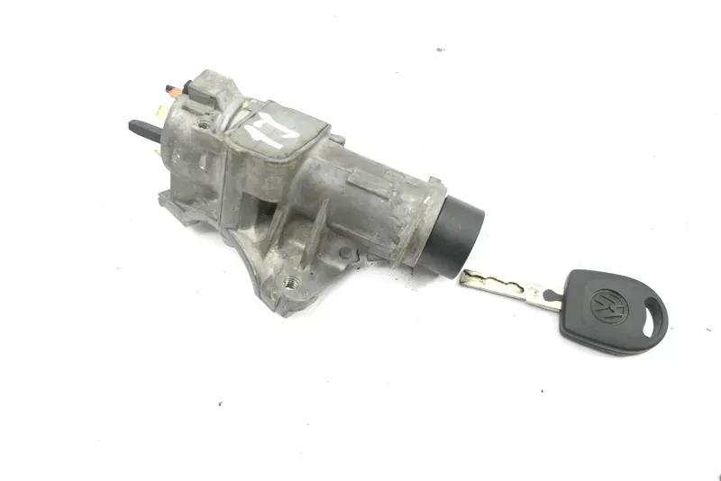 VW Golf 4 Bora Zündschloß Schloß mit 1x Schlüssel 4B0905851C - Bild 1