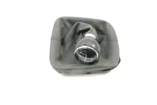 VW Golf 5 Schaltknauf Schaltsack Schaltung Schaltknüppel 5-Gang - Bild 1