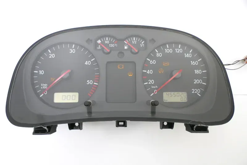 VW Golf 4 Tacho Tachometer Kombiinstrument 455.000km 1J0920805E TDI Diesel - Bild 1