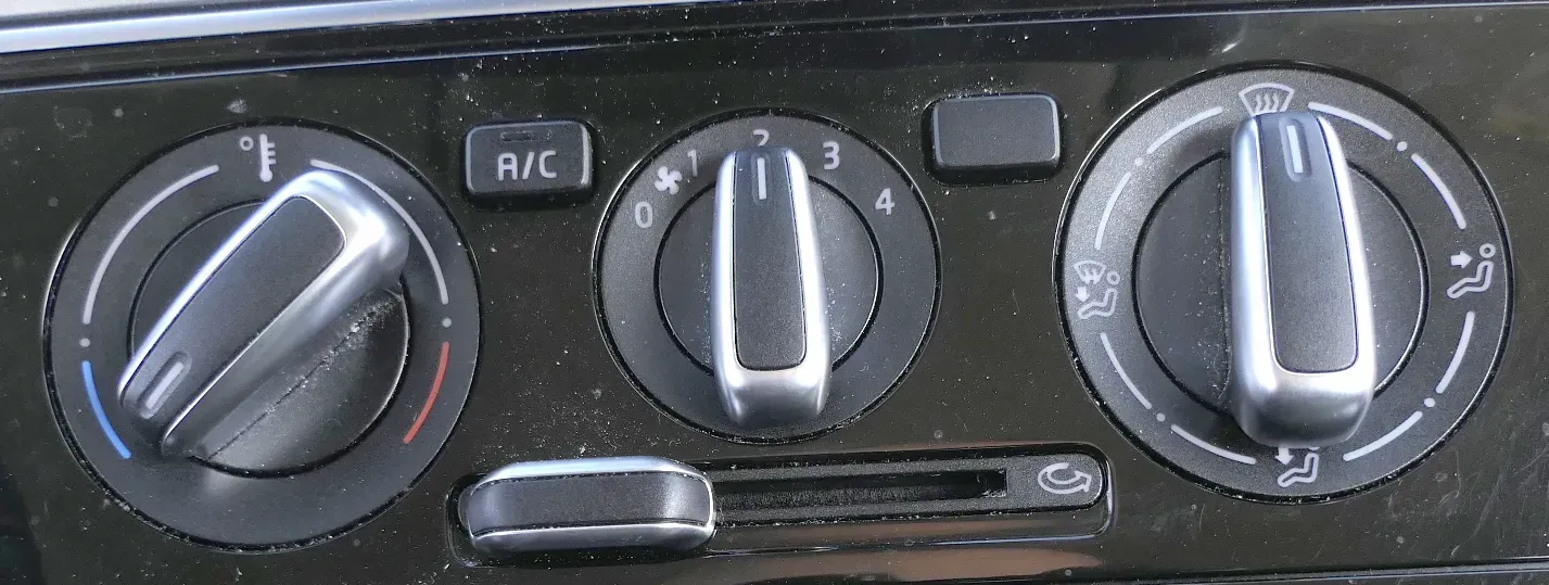 VW Up Bedienteil Klimaanlage Klima 1S0820045S Heizung Klimabedienteil Clima - Bild 1
