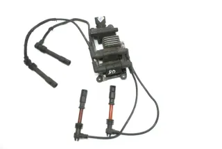 VW Passat 3B Audi A4 B5 2,8 2,6 Benziner Zündspule 078905104 + Zündkabel Kabel - Bild 1