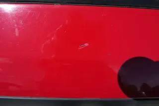 VW Golf 4 Kombi Avant Stoßstange hinten Heckstoßstange Stoßfänger rot LY3D - Bild 2