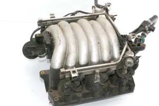 VW Passsat 3B Ansaugbrücke 078133223S 2,8 V6 AQD Einspritzventil Antriebseinheit - Bild 1