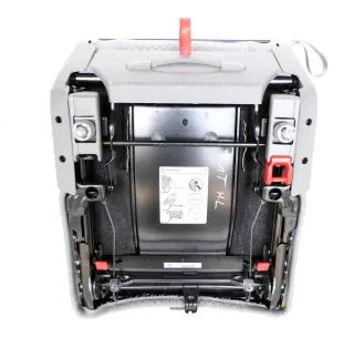 VW Touran Sitz hinten links grau (hinterm Fahrersitz) Rücksitz - 101798 - Bild 5