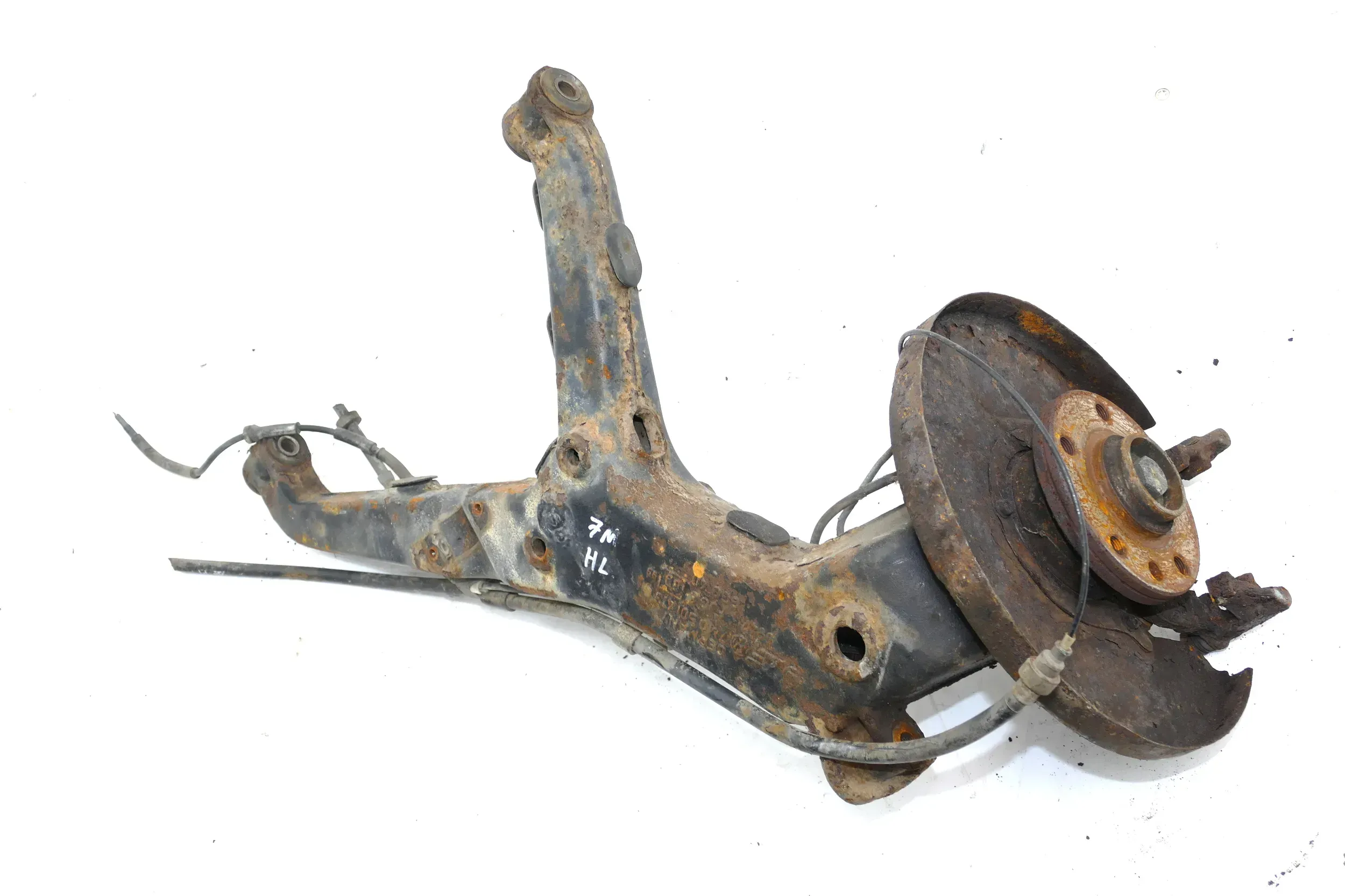 VW Sharan 7M Achse hinten links Hinterachse Achsschenkel Radlager Ford Galaxy - Bild 1