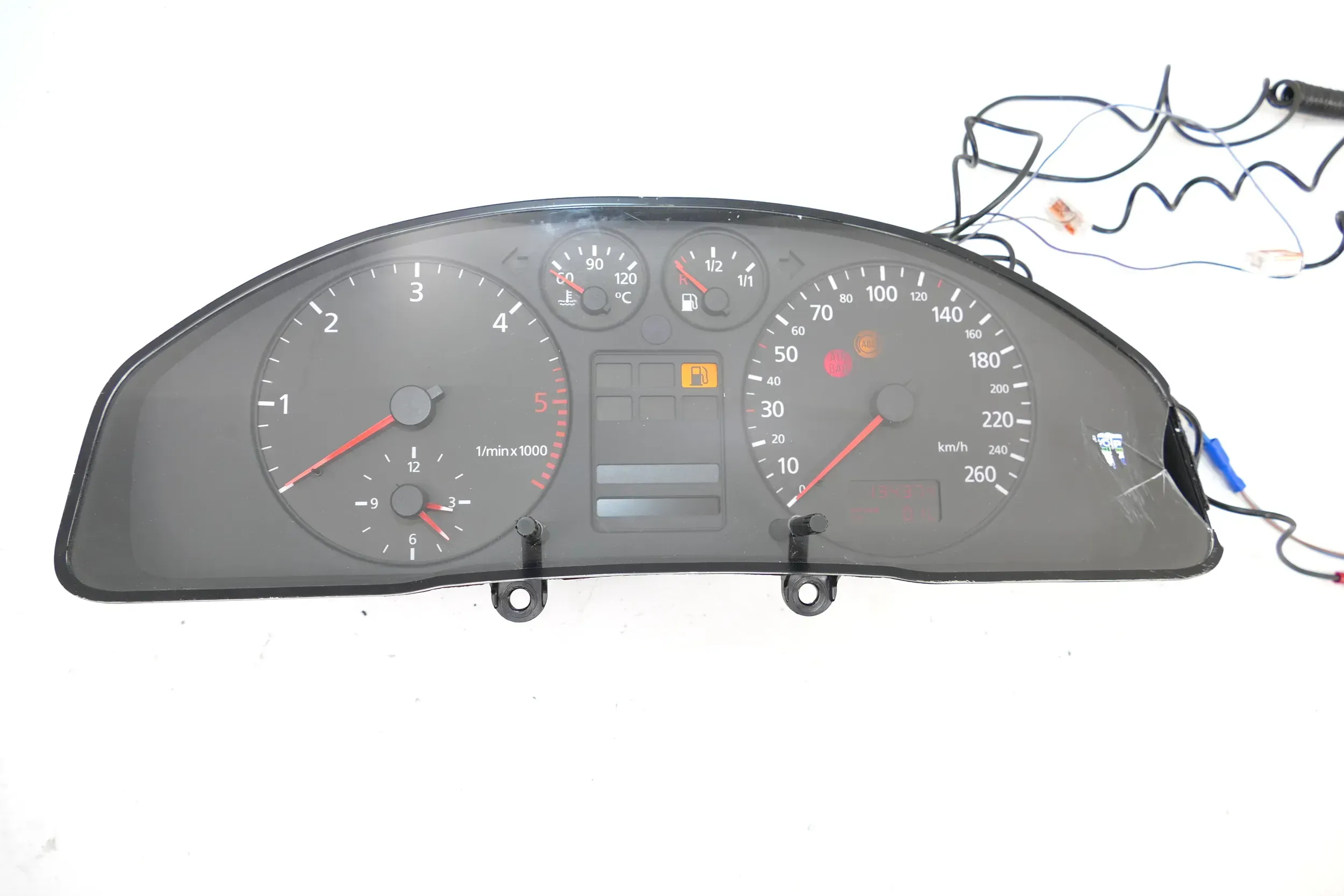 Audi A4 B5 Tacho Tachometer Kombiinstrument 259000km 8D0919861A Diesel 1,9 TDI - Bild 1