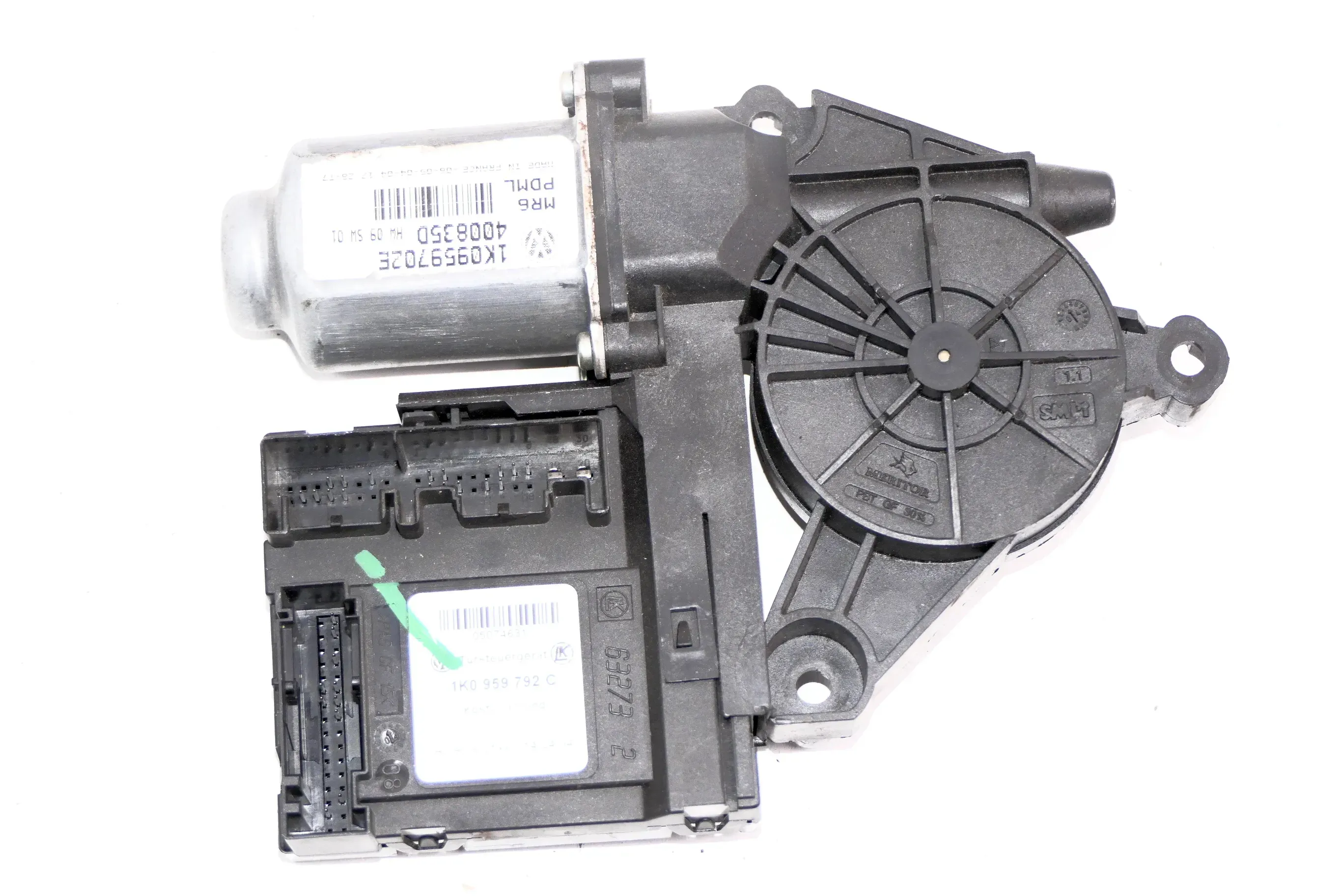 VW Golf 5 6  ektrischer Fensterheber Motor rechts vorne 1K0959702E 4/5-Türer - Bild 1