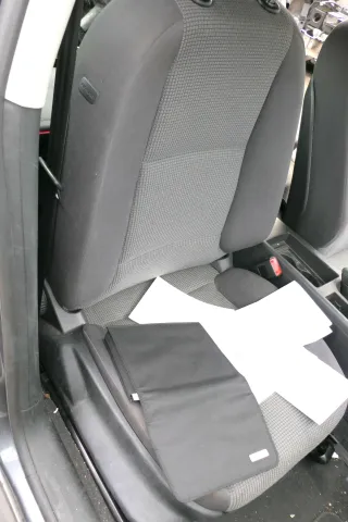 A3 8P Sitz Beifahrersitz vorne rechts 4/5-Türer  Sitzheizung soul schwarz - Bild 1
