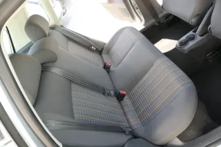 VW Polo 9N 9N3 Sitz Rückbank Sitzfläche Sitze 3 Punkt Gurt hinten mit Kopfstütze - Bild 3