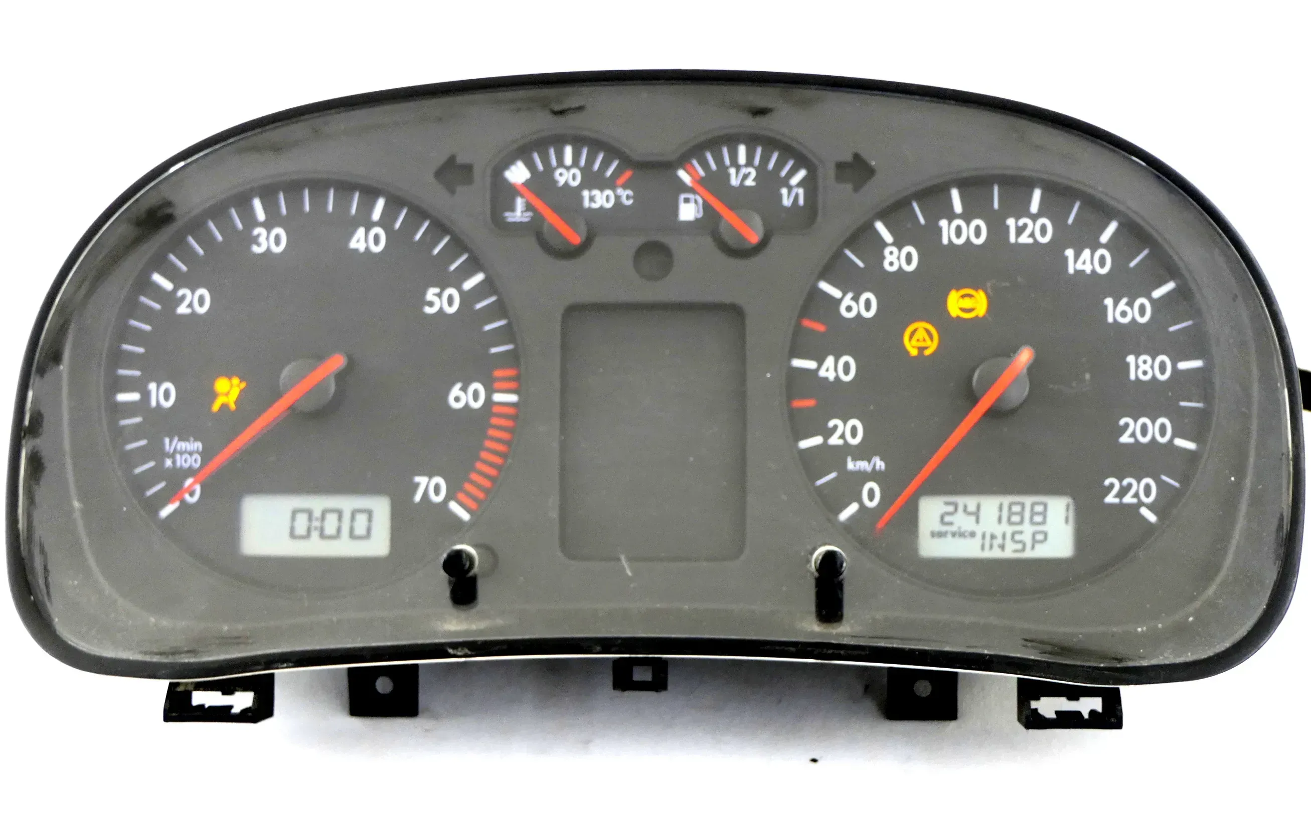 VW Golf 4 Tacho Tachometer Kombiinstrument 241.000km 1J0919861 1,4 16V 75PS 55kw - Bild 1