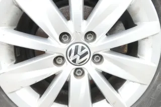 1x VW Passat 3C B7 Alufelge Felge 3AA601025 7x16H2 ET45 5x112 Perugia  4 - Bild 3