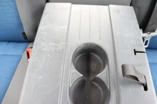 VW Golf 5M Plus Sitze Rückbank Rücksitzbank Lehne hinten blau (ohne Kopfstützen - Bild 2
