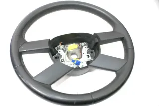 VW Polo 9N 9N3 Touran Fox Lenkrad 4-Speichen 1T0419091B Leder Cross (ohneAirbag) - Bild 2