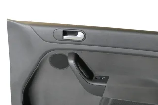 VW Golf Plus 5M 4x Türverkleidung Verkleidung Tür vorne hinten links re schwarz - Bild 4