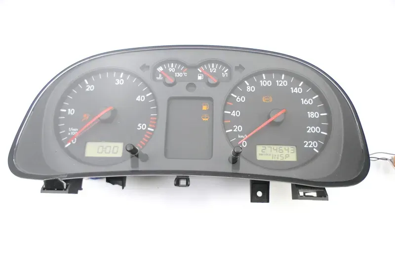 VW Golf 4 Tacho Tachometer Kombiinstrument 274.000km 1J0919860B 1,9 TDI 66kw 81 - Bild 1