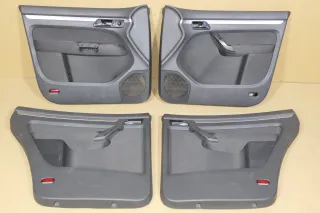 VW Touran 4x Türverkleidung Verkleidung Tür vorne +hinten links anthrazit 120961 - Bild 1