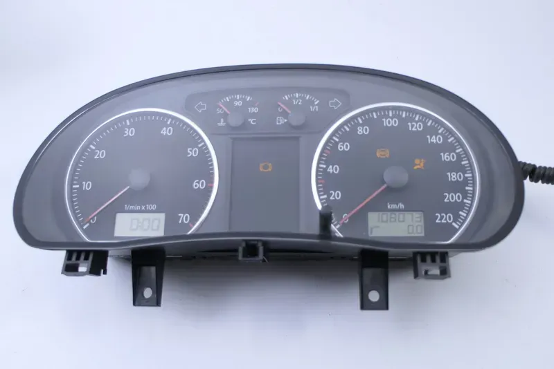 VW Polo 9N Tacho Tachometer Kombiinstrument 6Q0920804A 1,2 47kw 40kw 108.000km - Bild 1