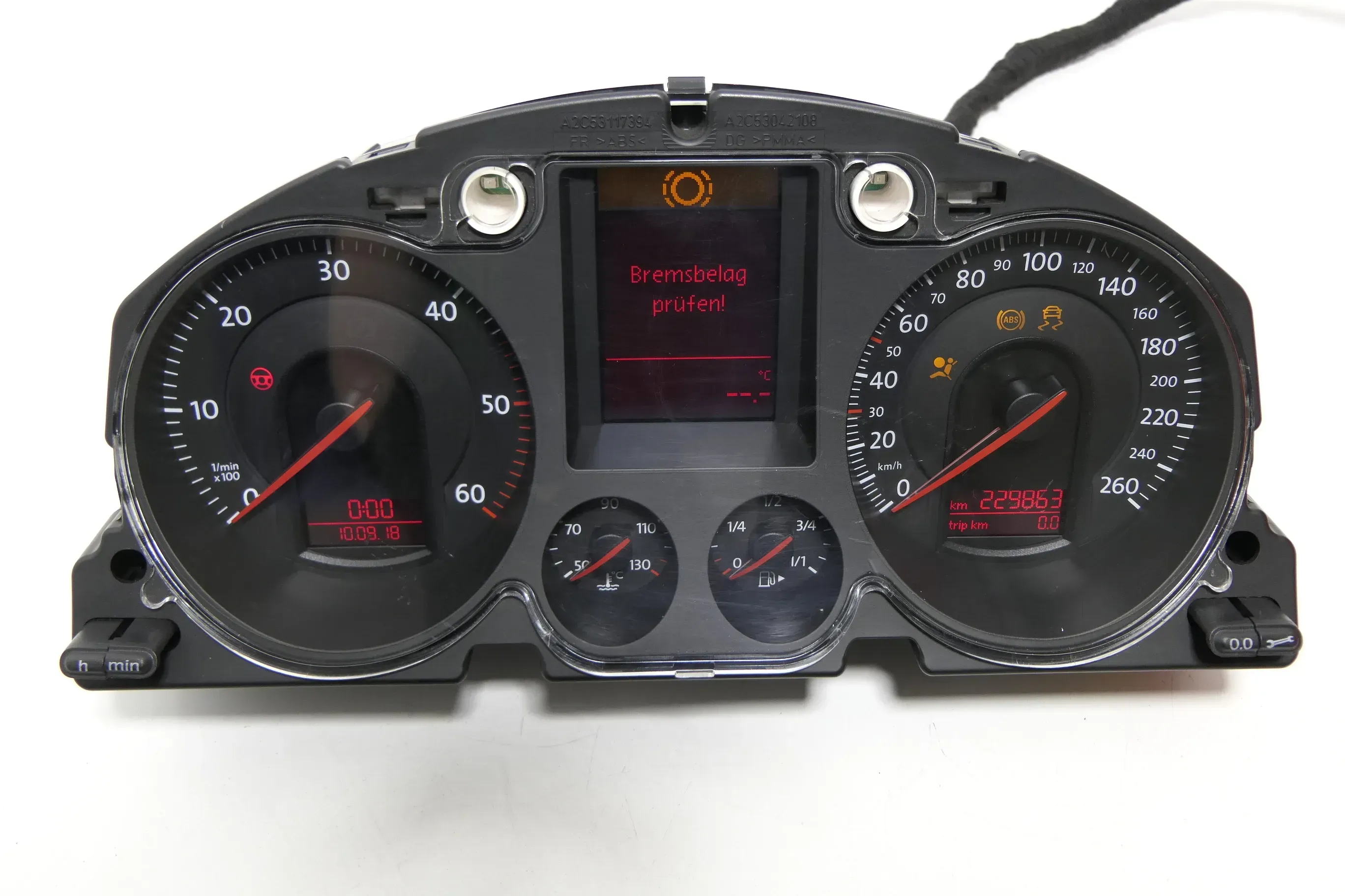 VW Passat 3C Tacho Tachometer 229.000km 3C0920870Q Diesel TDI - Bild 1