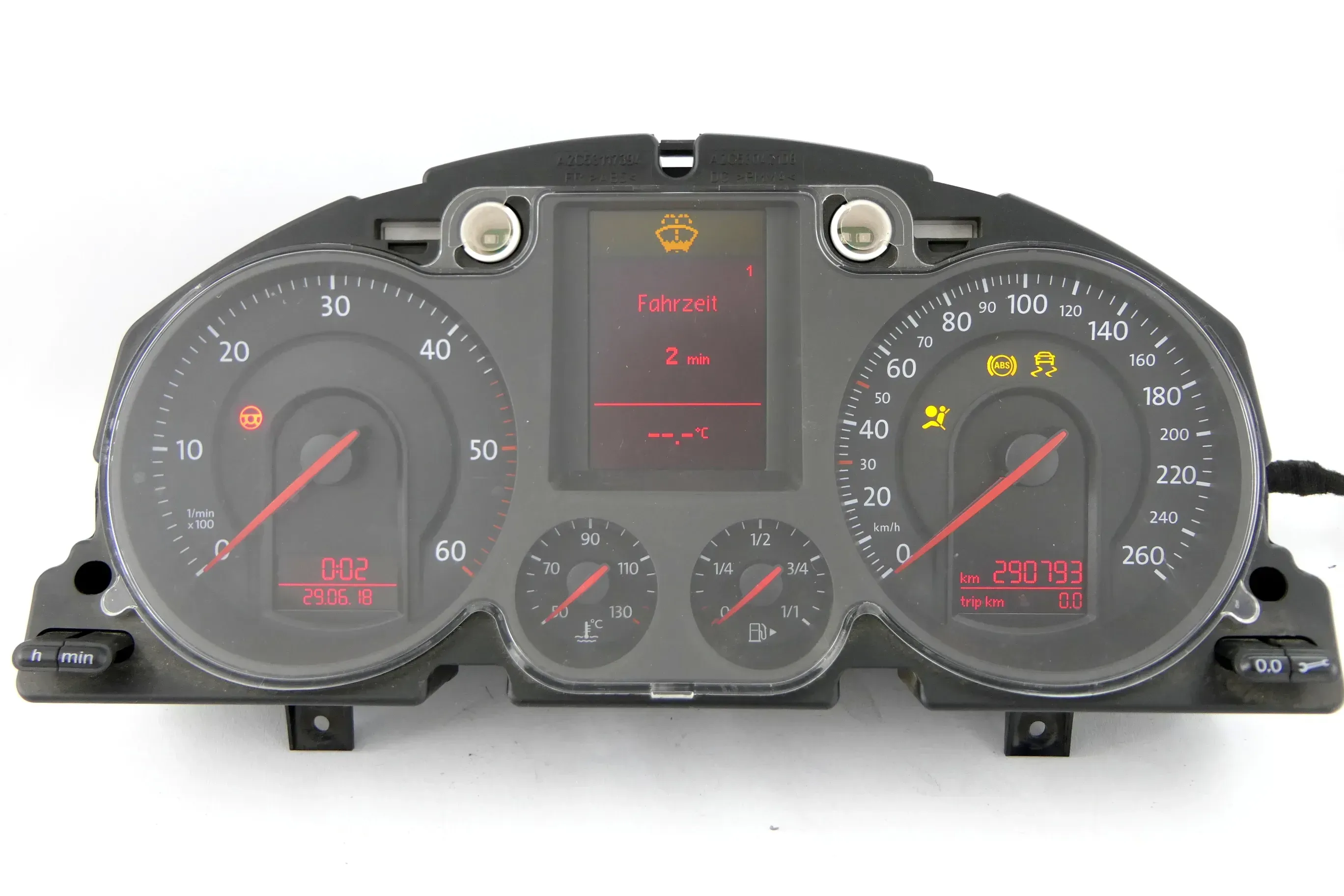 VW Passat 3C Tacho Tachometer 290.000km 3C0920871E Diesel TDI Kombiinstrument - Bild 1