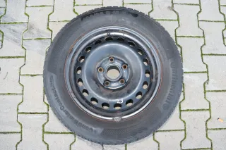 VW Golf 6 Touran 1T 195/65 R15 91T Winterreifen M+S Felgen Reifen M&S ca.3-6mm - Bild 5