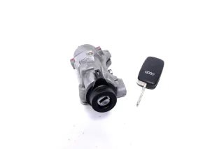 Audi A4 B6 8E mit 1x Schlüssel Schloß Zündschloß Funkschlüssel - Bild 2