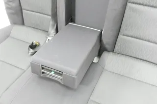Audi A4 B6 B7 8E Limousine Sitz Rückbank Rücksitzbank hinten schwarz - Bild 3