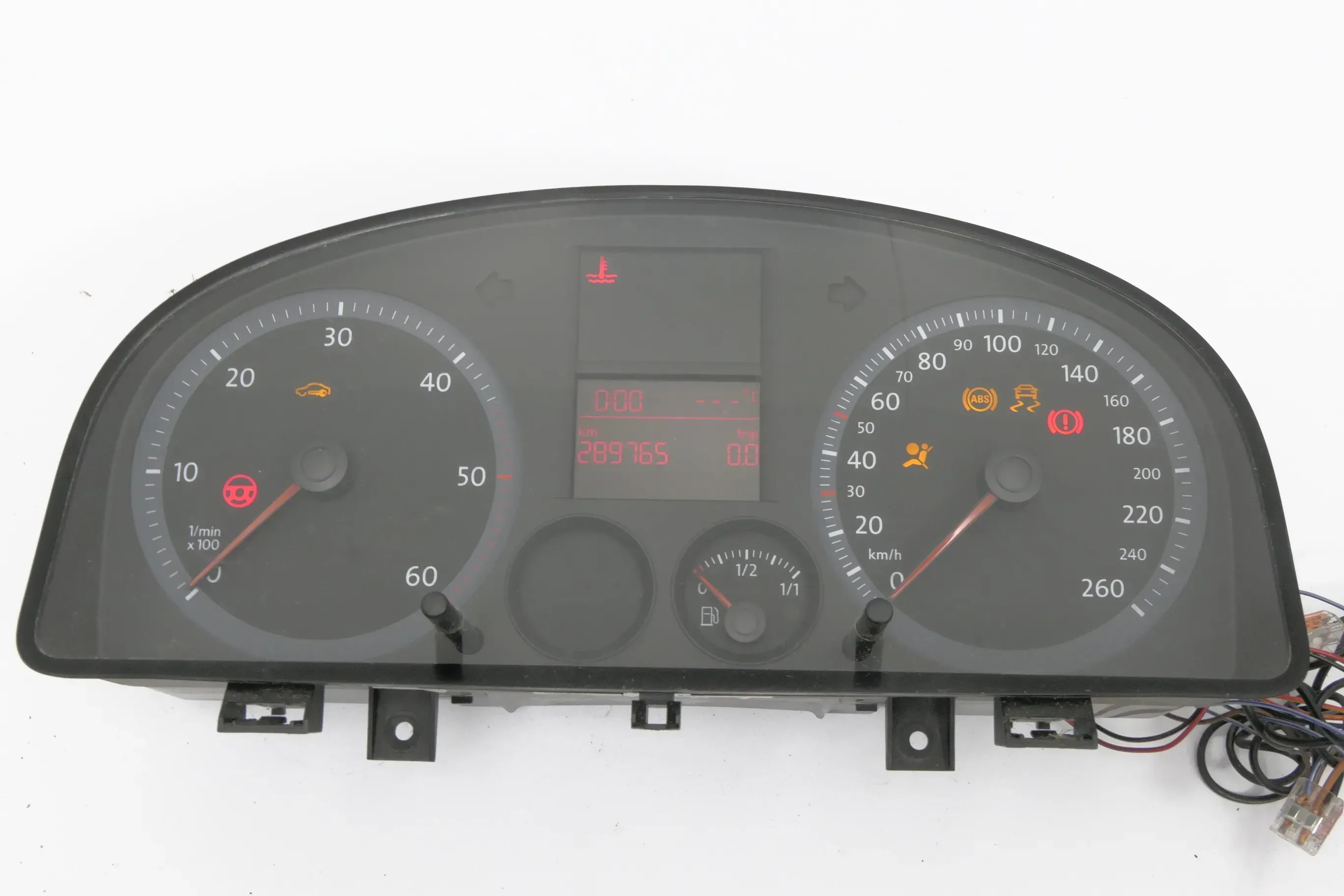 VW Touran Caddy 2K Tacho Tachometer Kombiinstrument 289.000km 2K0920841A C TDI - Bild 1