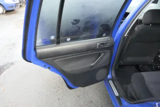 1x VW Golf 4 1J Kombi Türverkleidung Verkleidung Tür hinten links schwarz - Bild 2