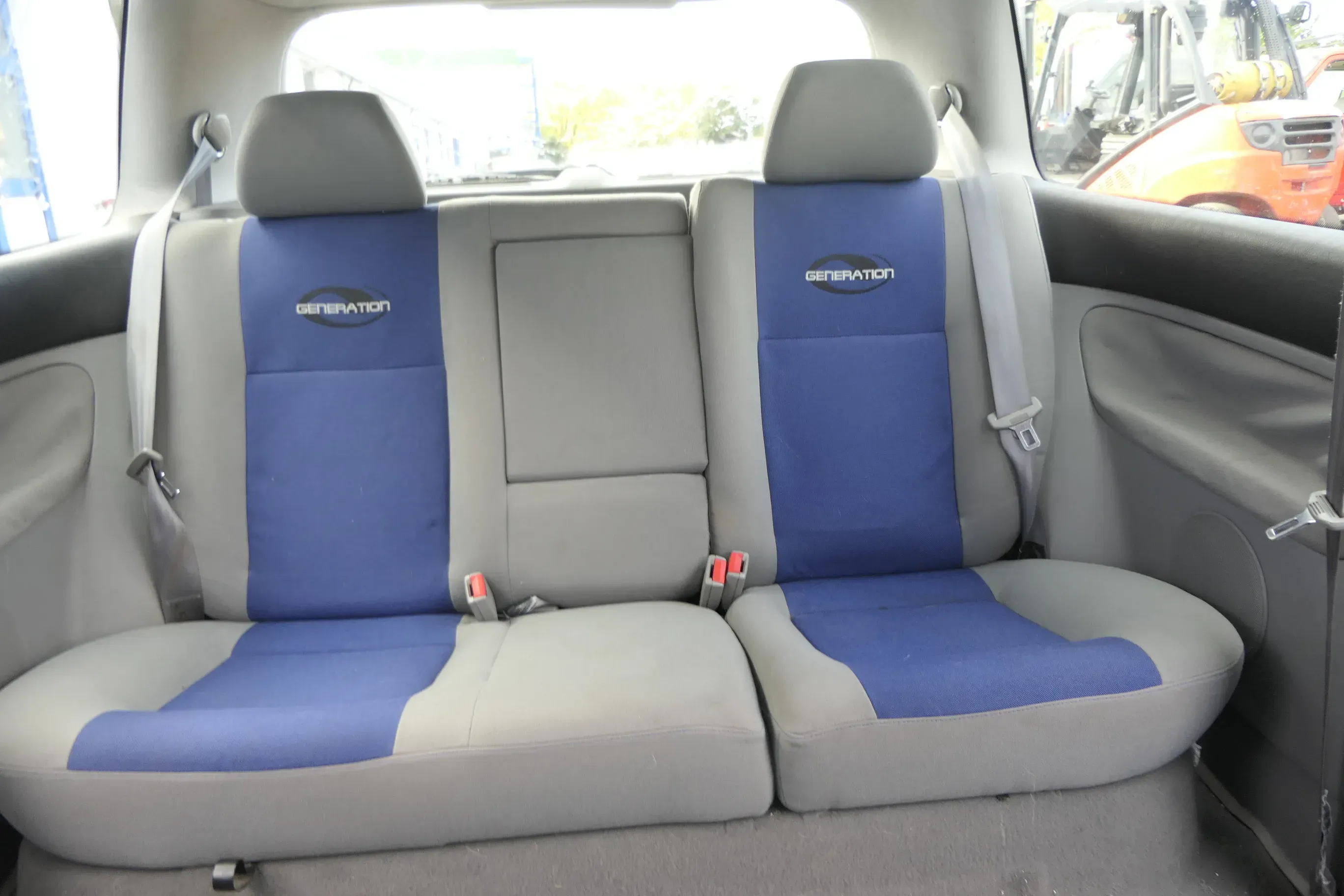 Golf 4 Limousine Sitz Rückbank Rücksitzbank Sitzfläche Sitze blau Generation gra - Bild 1