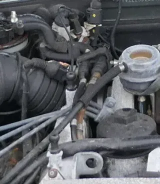 VW Passat 3BG A6 2,5 TDI Leitung Leitungen Kraftstoffleitung Rohre Rohr - Bild 2