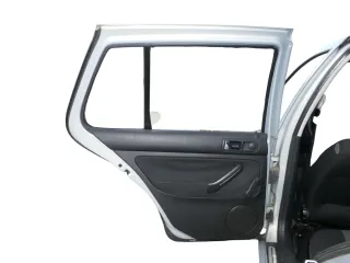 1x VW Golf 4 1J Limousine Türverkleidung Verkleidung Tür hinten links schwarz - Bild 1