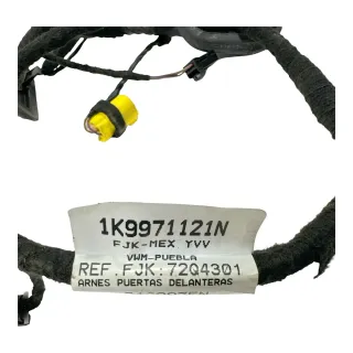 VW Golf 6 Kombi Variant Kabelbaum Tür Türkabelbaum ZV vorne rechts 1K9971121N - Bild 3