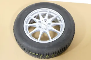 4x Golf 5 6 Alufelgen 215/65R16 98H Winterreifen Reifen 6mm KBA 49925 Dezent - Bild 4
