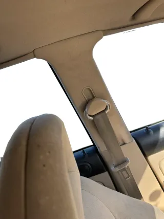 Golf 4 1J B-Säulen Verkleidung rechts+link Abdeckung Airbag 4-Türer beige besch - Bild 2