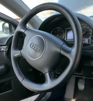 Audi A4 8E B6 B7 Lenkrad 4-Speichen 8E0419091BF Leder schwarz - OHNE Airbag - Bild 2
