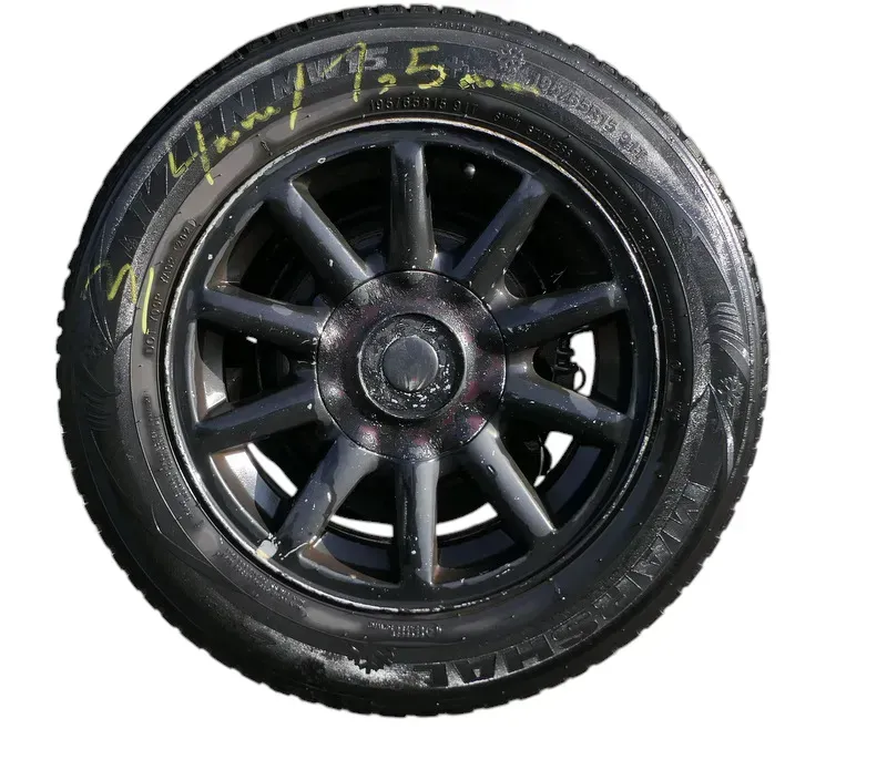 1x Audi A4 A6 Alufelge original 4A0601025B 7j x15H2 ET45 Speedline  3  schwarz - Bild 1