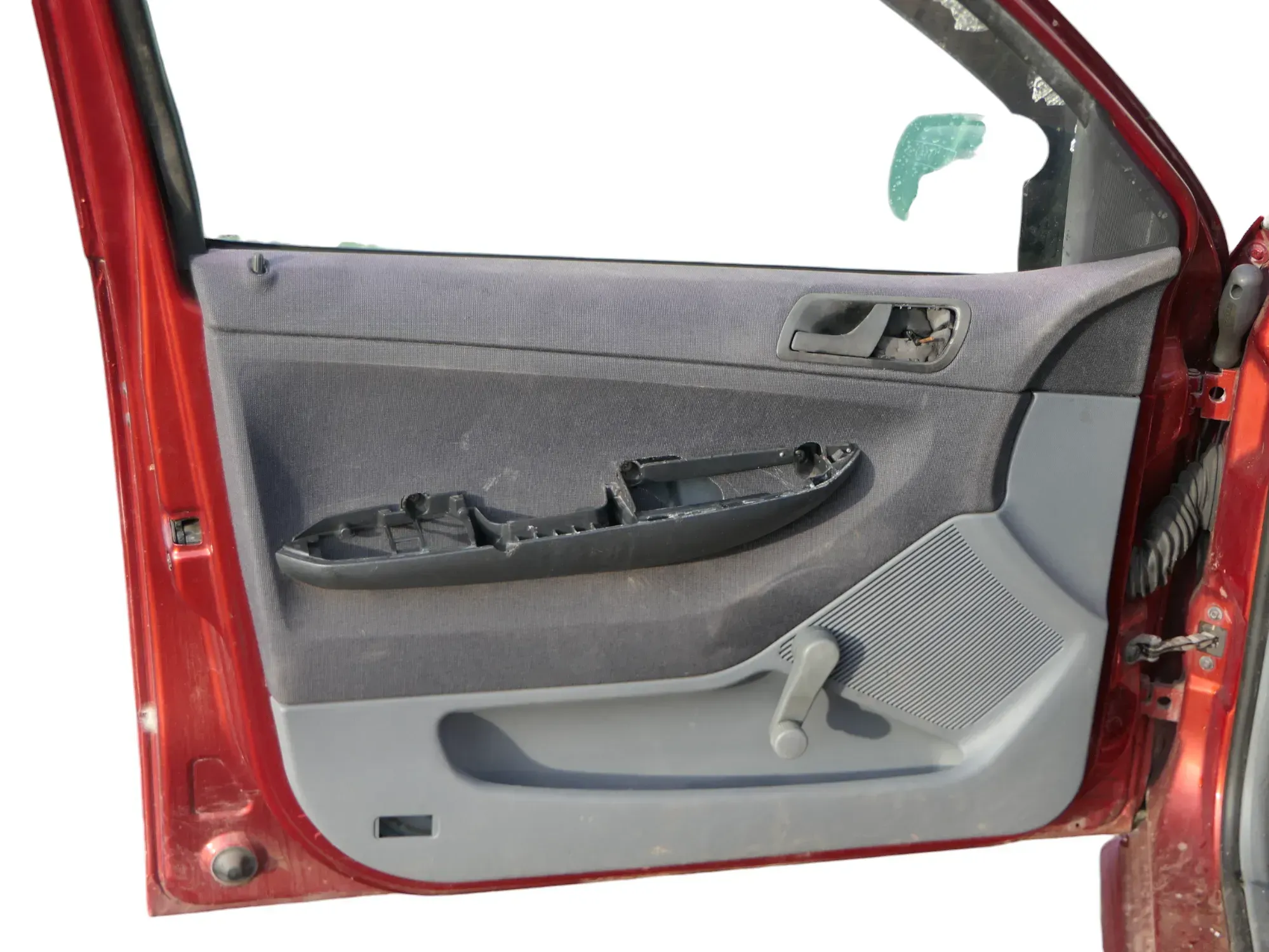 1x Fabia 6Y Kombi Türverkleidung Verkleidung Tür vorne links anthrazit - Bild 1