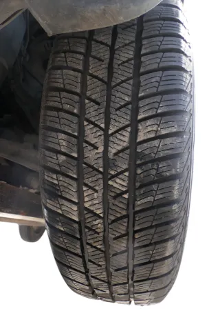 4x A4 B5 A6 4B Passat 3BG Felgen Reifen Winterreifen M+S 195/65 R15 91T 6-8mm - Bild 3