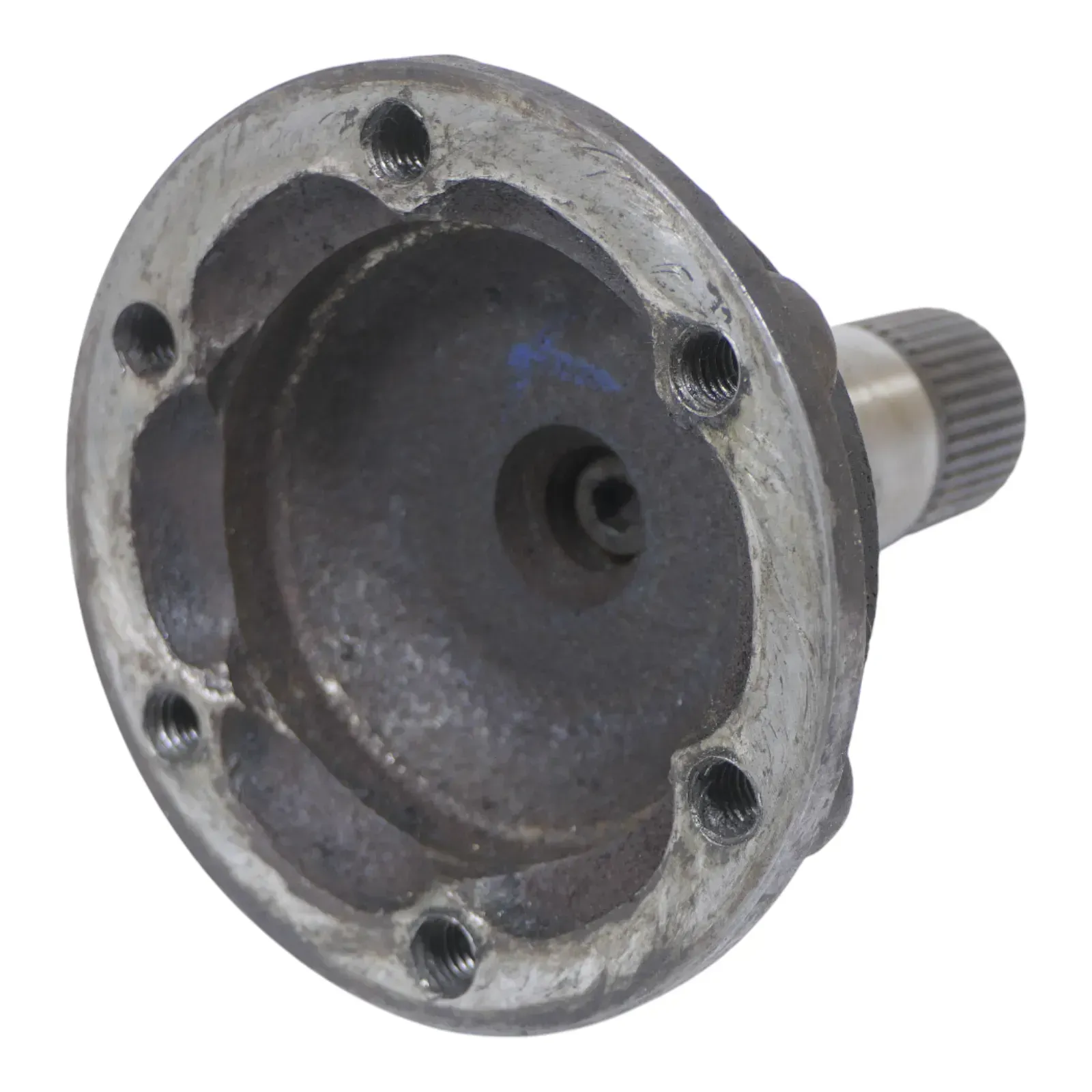 Audi A3 8P Touran Golf 1K Flanschwelle Flansch an Getriebe links GNE - Bild 1