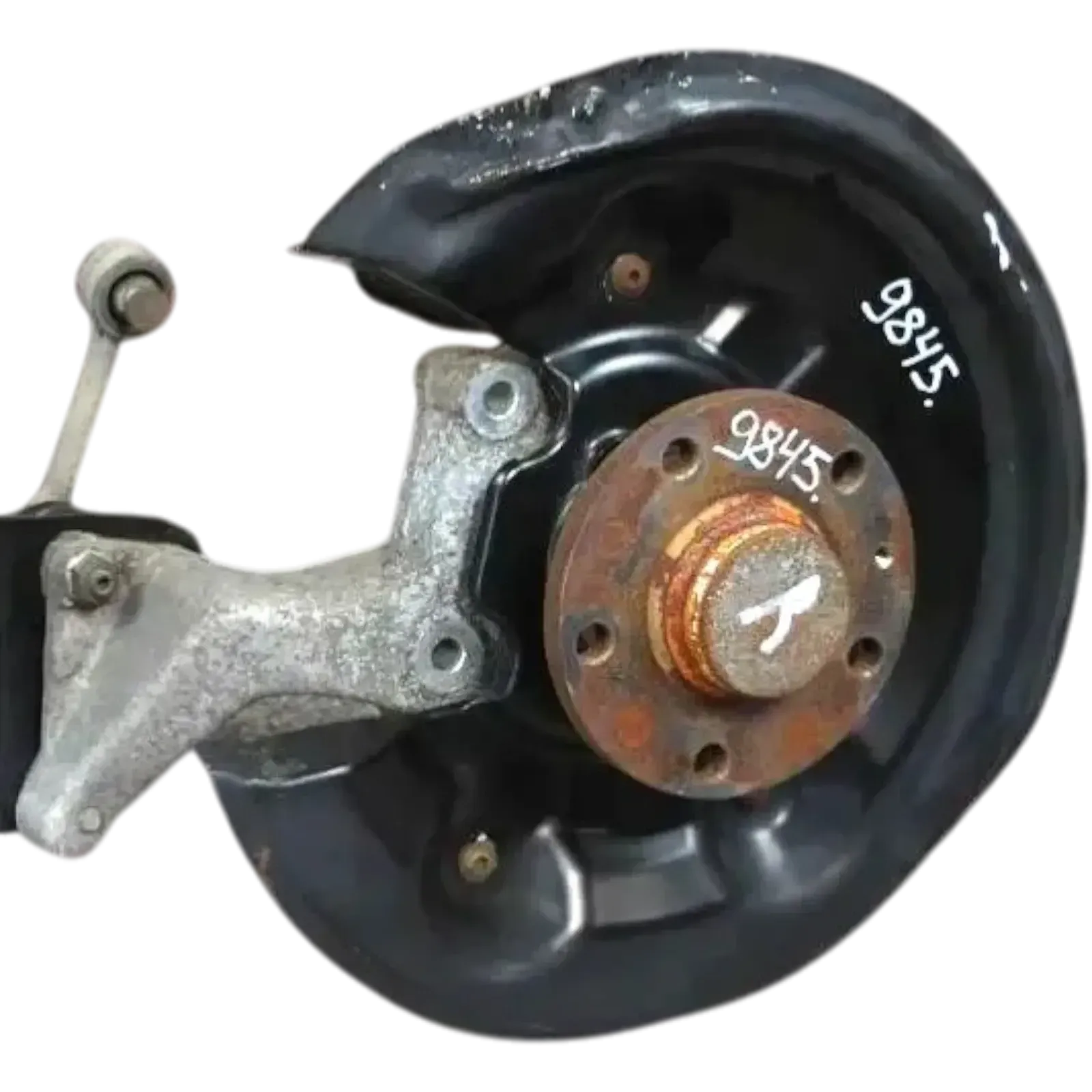 VW Passat 3C Achsschenkel Radlagergehäuse hinten links 3C0505433K 3C0505433L - Bild 1