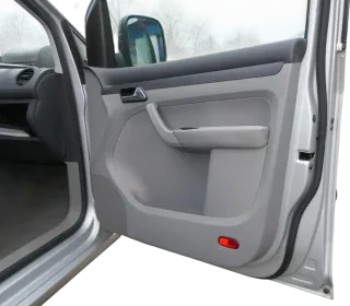 1x VW Caddy 3 2K Türverkleidung Verkleidung Tür vorne rechts grau - Bild 4