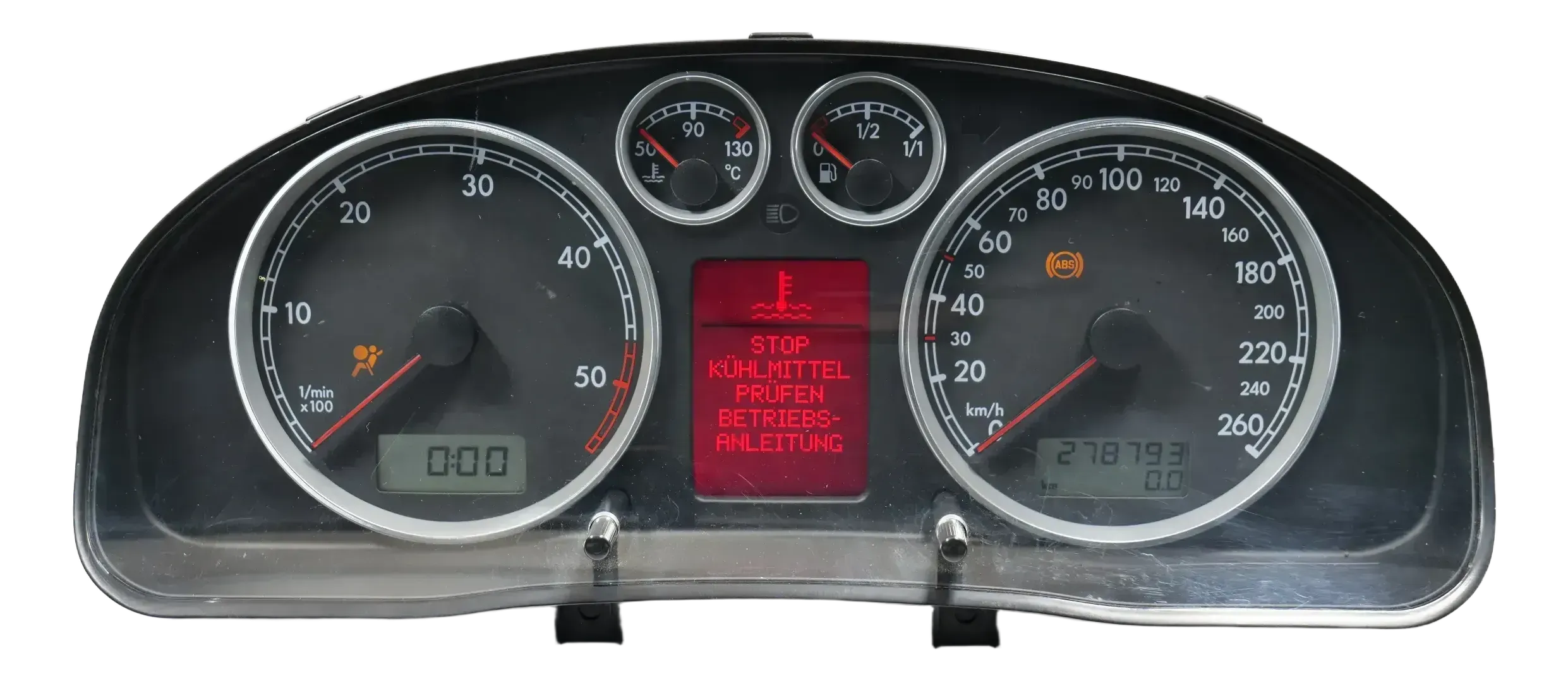 VW Passat 3BG Tacho Tachometer Kombiinstrument 3B0920847E Diesel TDI 2,5 278.000 - Bild 1