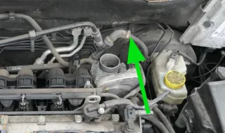 VW Polo 9N Fabia 6Y Unterdruckschlauch Schlauch Bremskraftverstärker 6Q0612041F - Bild 1