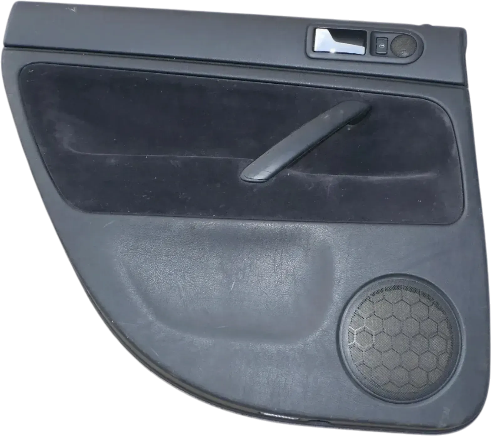 1x Passat 3B 3BG Türverkleidung Verkleidung Tür hinten links schwarz Velour - Bild 1